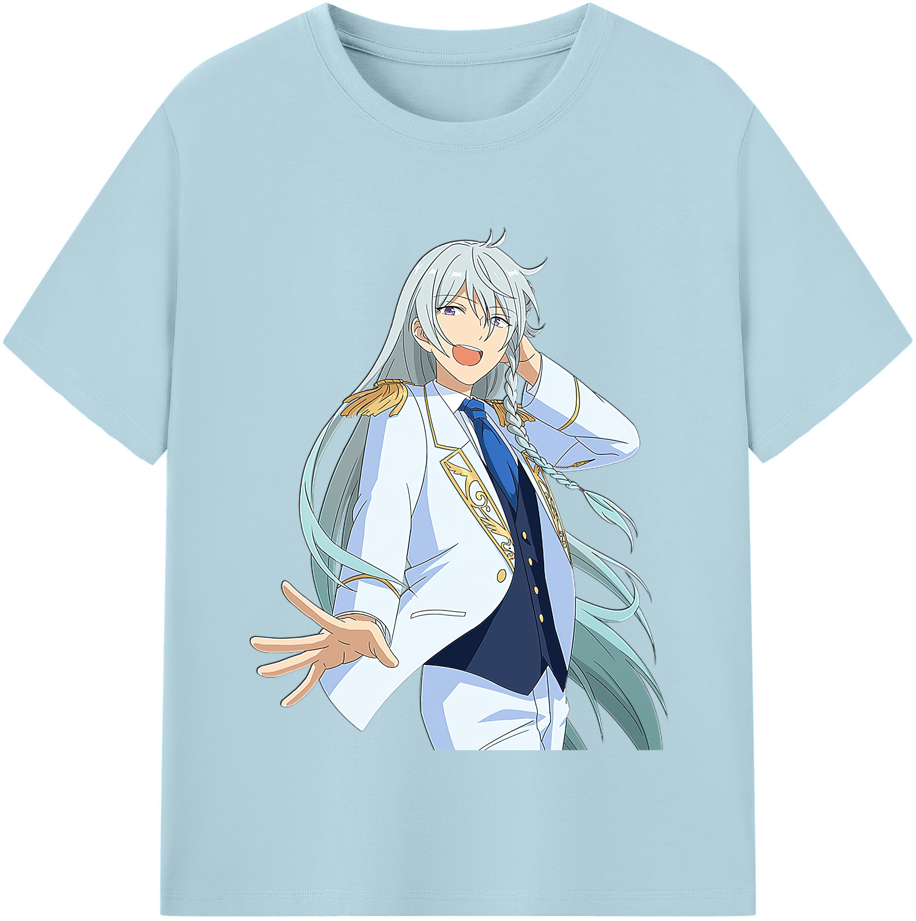 （画像用） あんさんぶるスターズ! Ensemble Stars 綿100％半袖Tシャツ（フロントプリント）